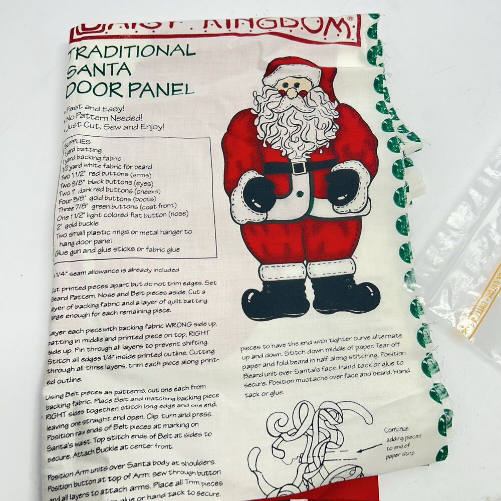 Daisy Kingdom Santa Door Panel